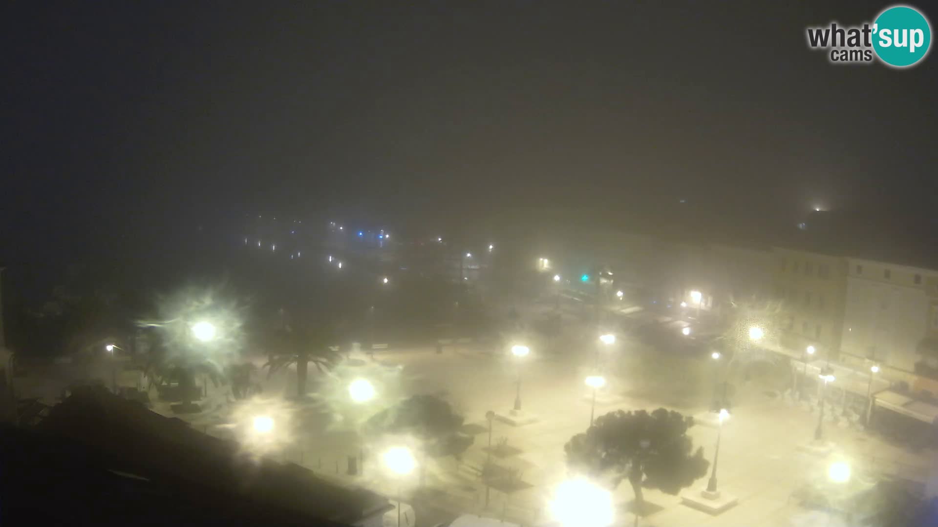 Webcam live Lussinpiccolo – Piazza principale