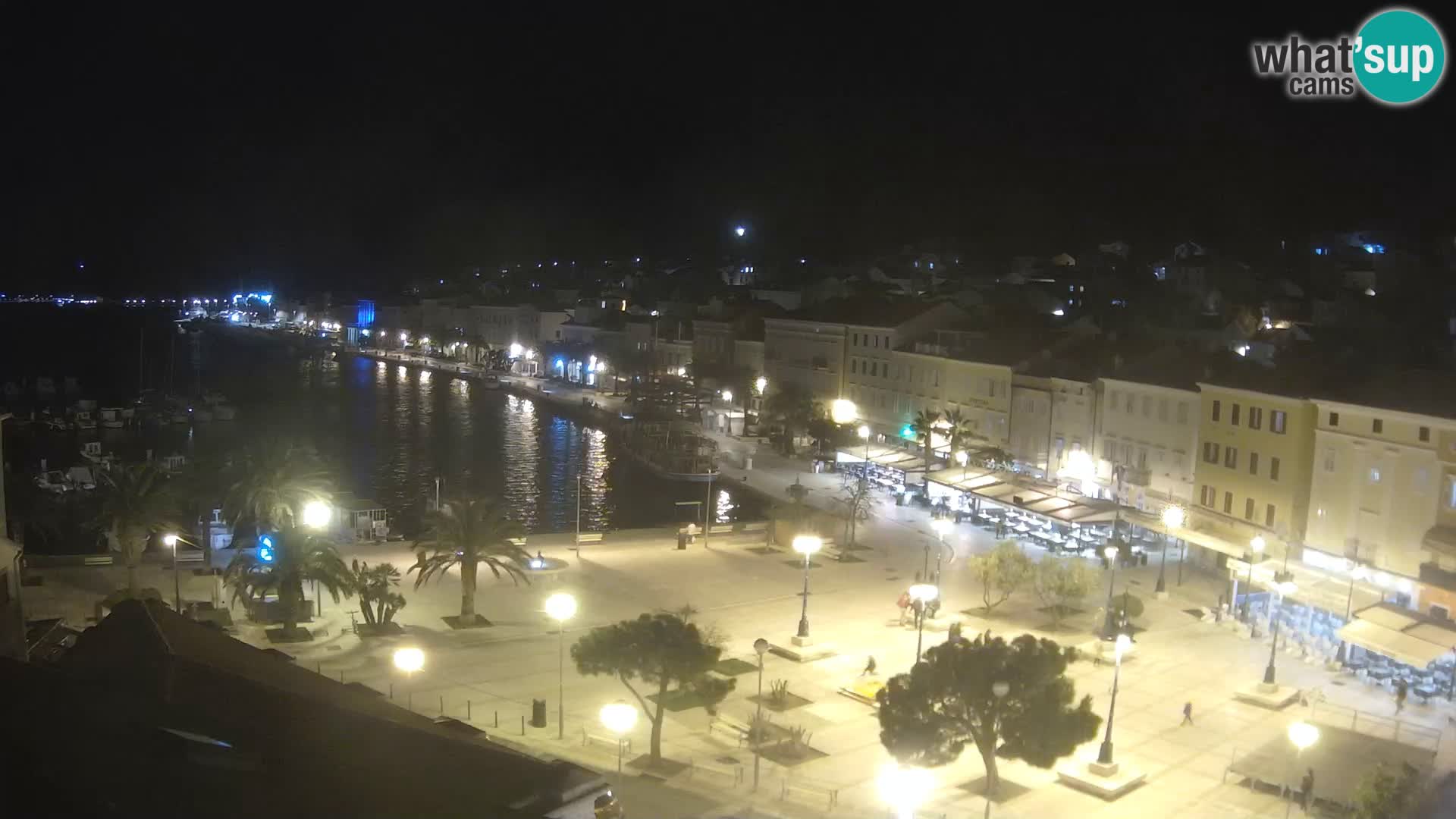 Webcam live Lussinpiccolo – Piazza principale