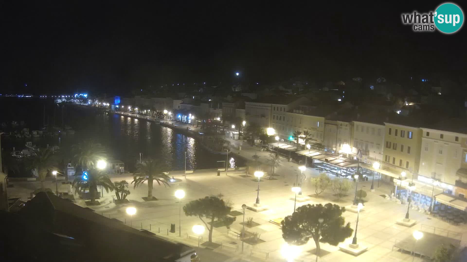 Webcam live Lussinpiccolo – Piazza principale