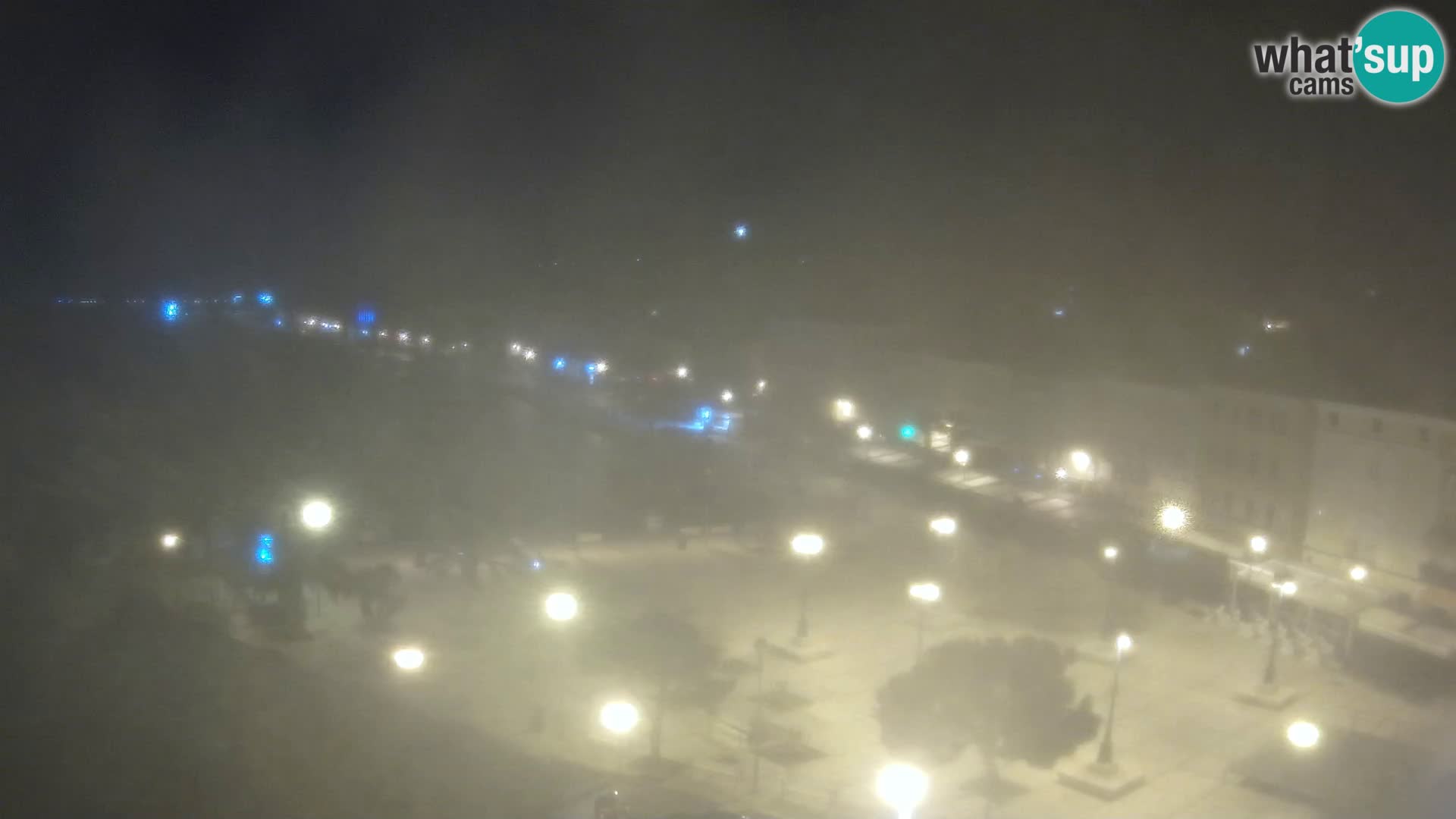 Webcam live Lussinpiccolo – Piazza principale