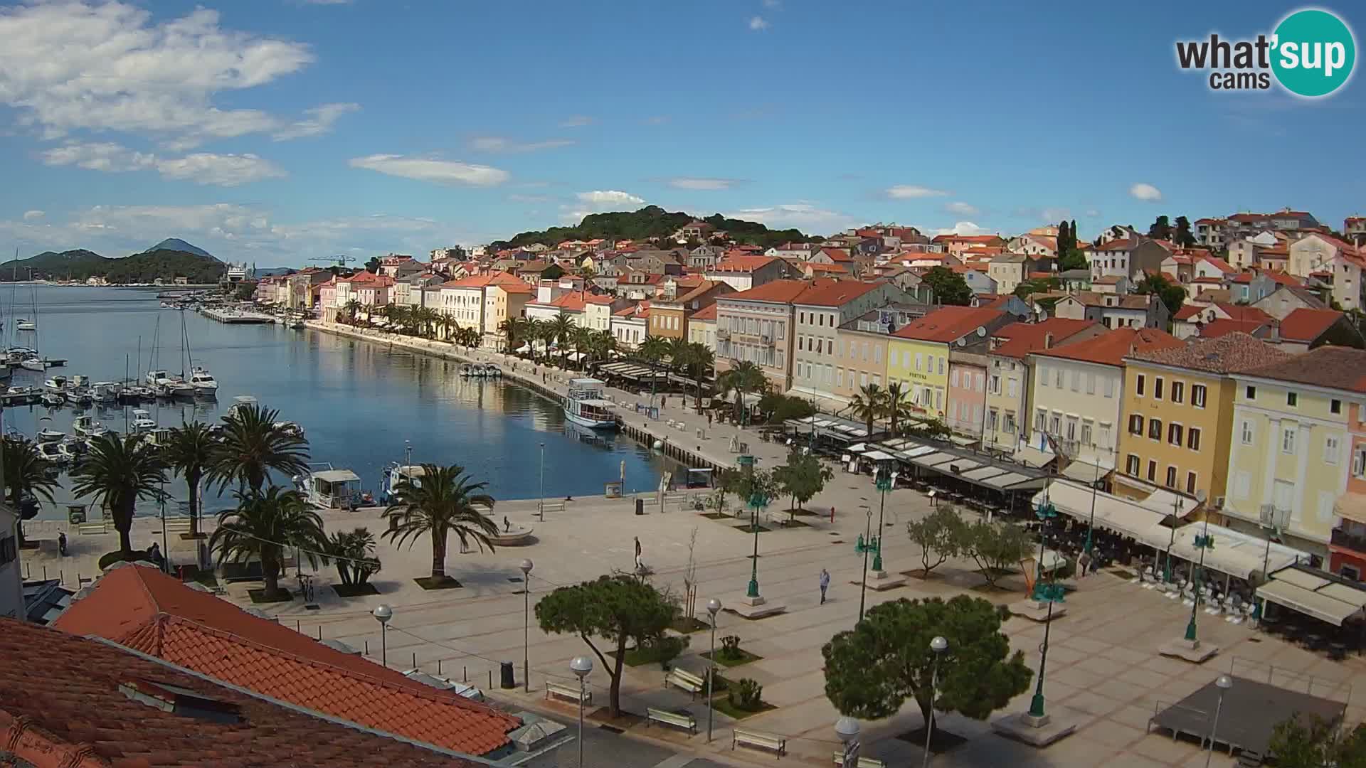 Kamera v živo Mali Lošinj – Glavni trg Republike