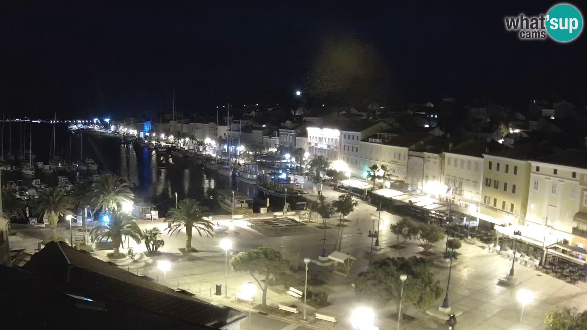 Webcam live Lussinpiccolo – Piazza principale