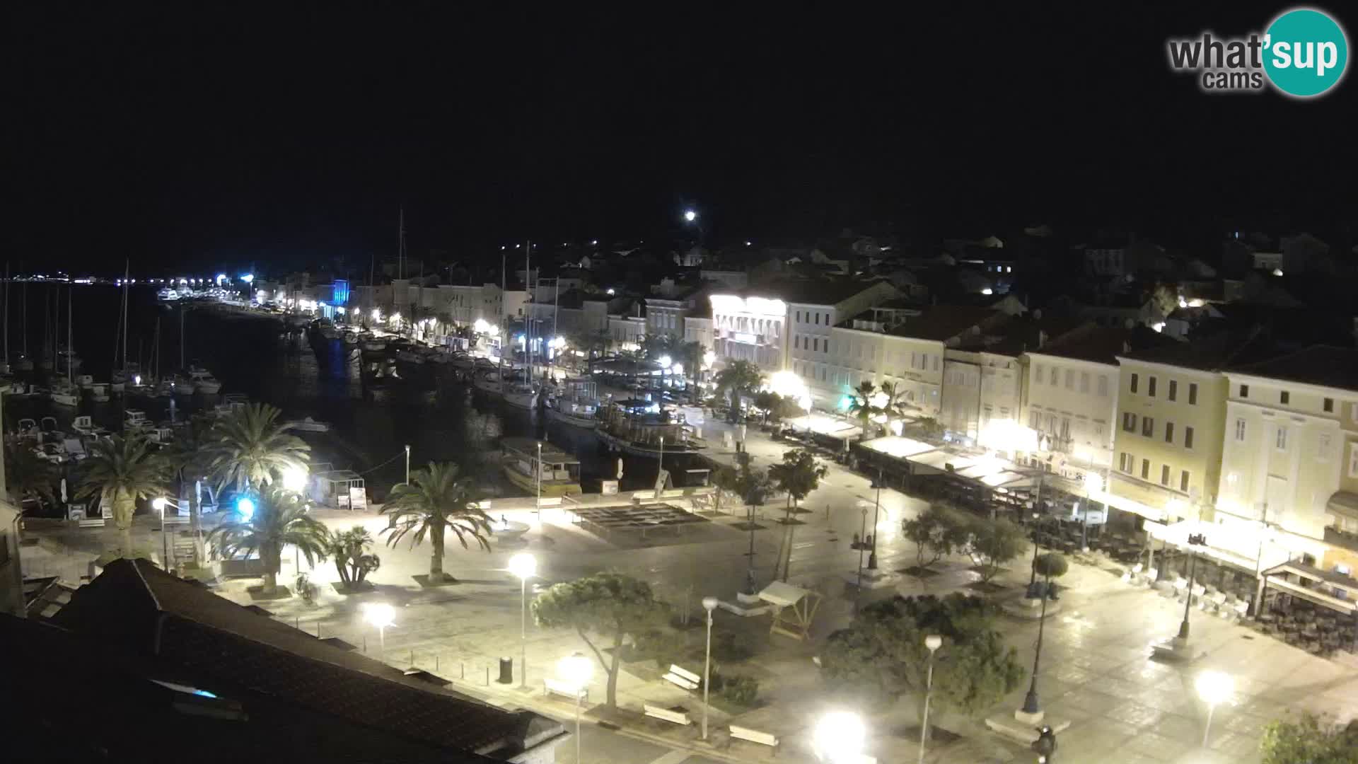 Webcam live Lussinpiccolo – Piazza principale