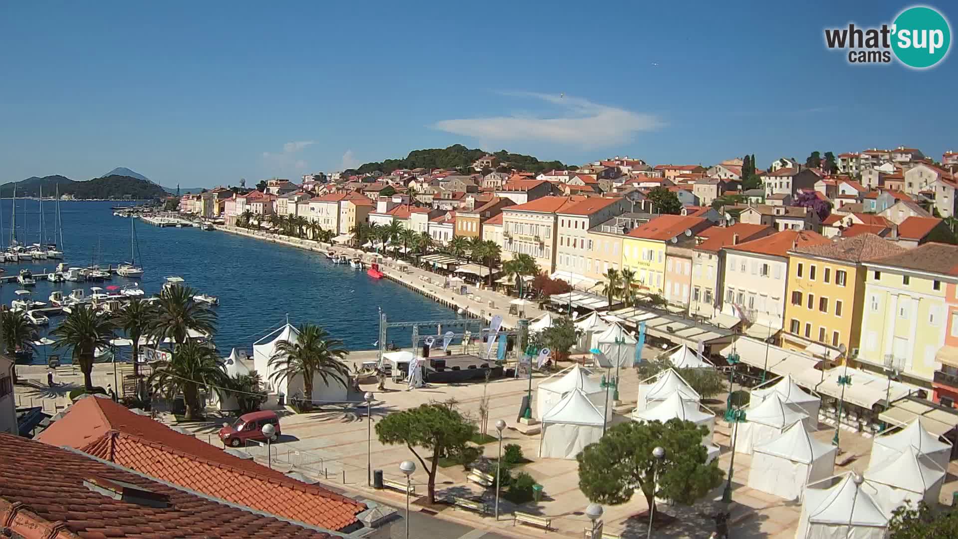 Webcam Mali Lošinj – plaza della Republica