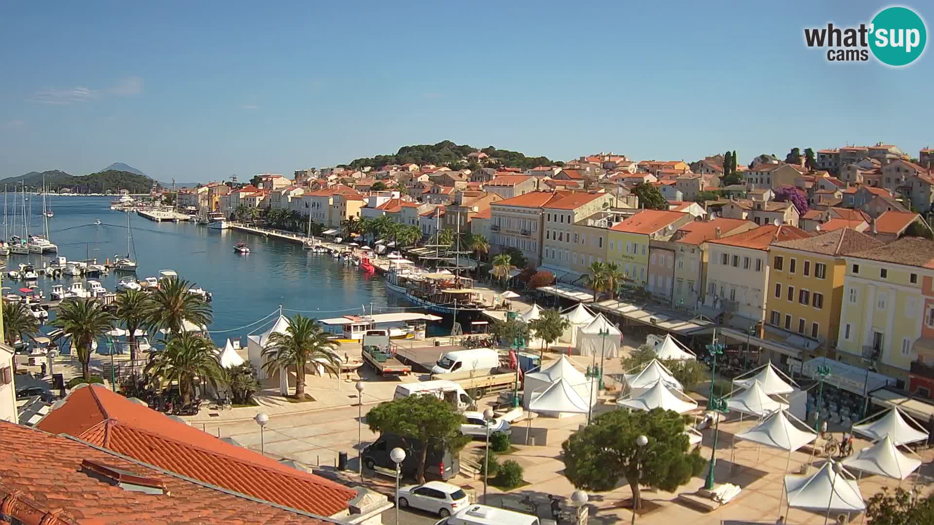 Webcam Mali Lošinj – centrale square