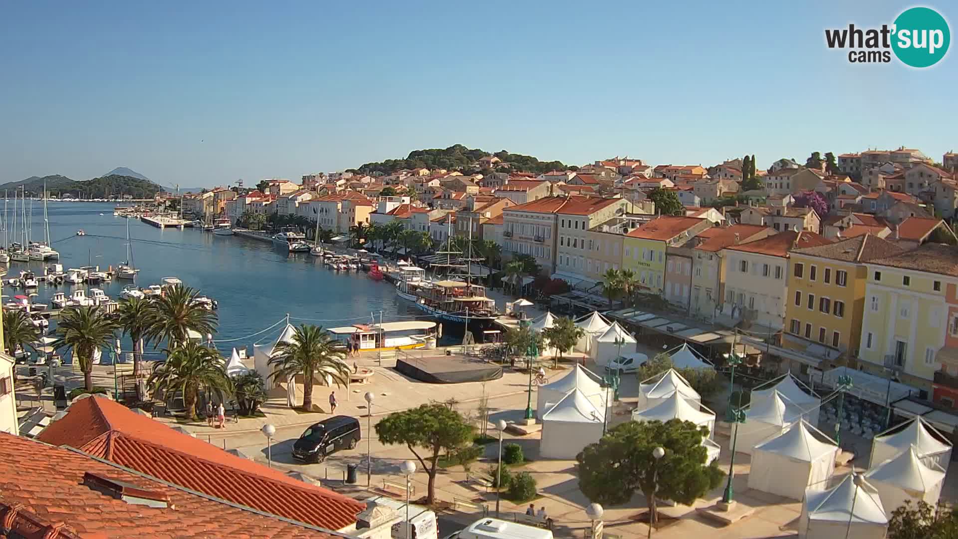Webkam Mali Lošinj – trg Republike