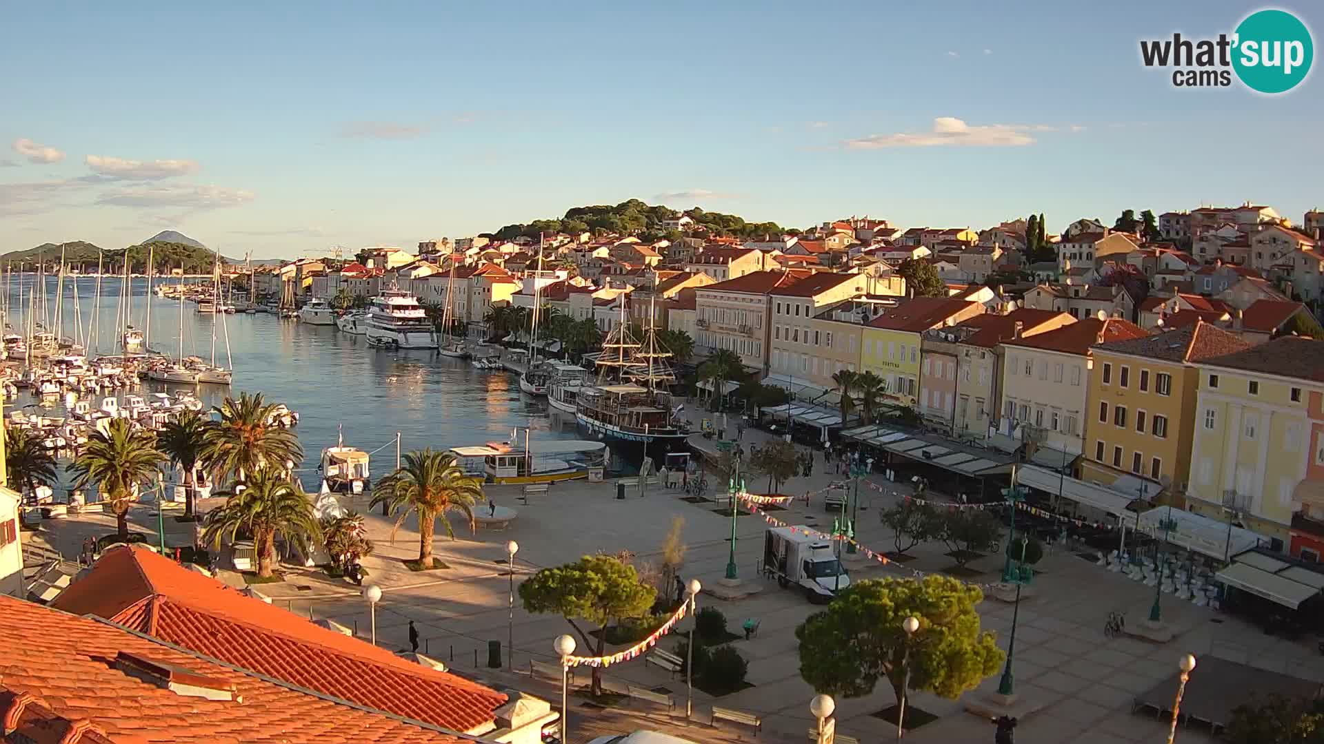 Webcam Mali Lošinj – Platz Republik
