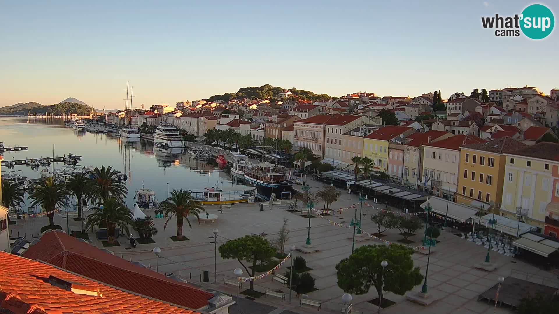 Webcam Mali Lošinj – plaza della Republica