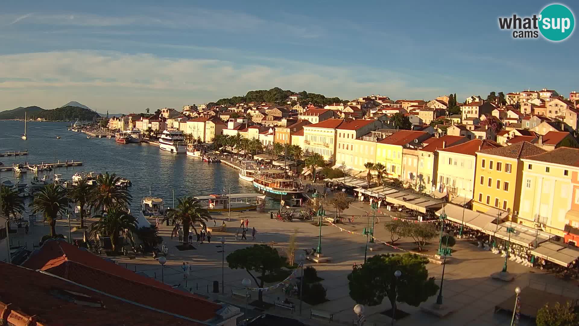 Webcam Mali Lošinj – plaza della Republica
