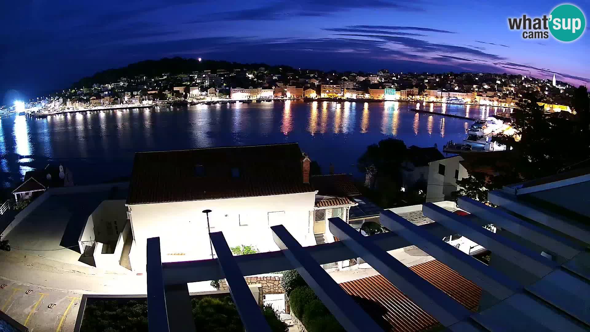 Spletna kamera Mali Lošinj Riva – gosti RR Apartment
