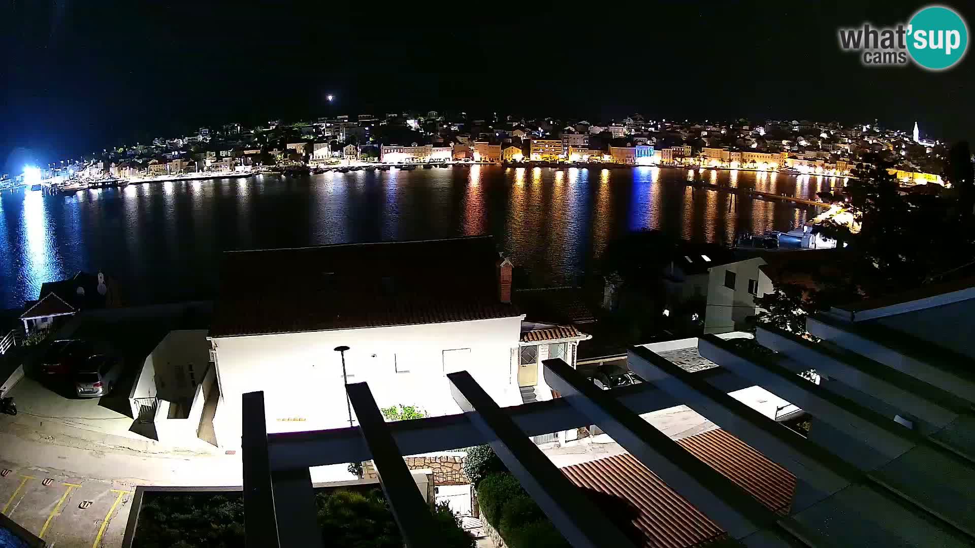 Spletna kamera Mali Lošinj Riva – gosti RR Apartment