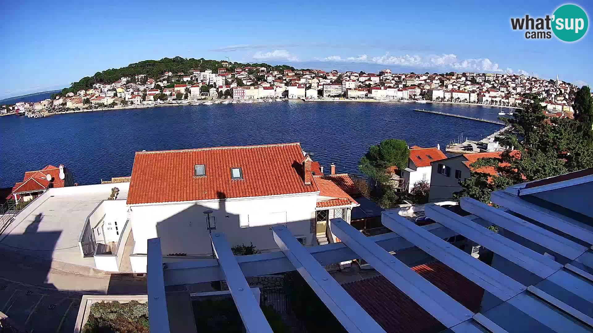 Spletna kamera Mali Lošinj Riva – gosti RR Apartment