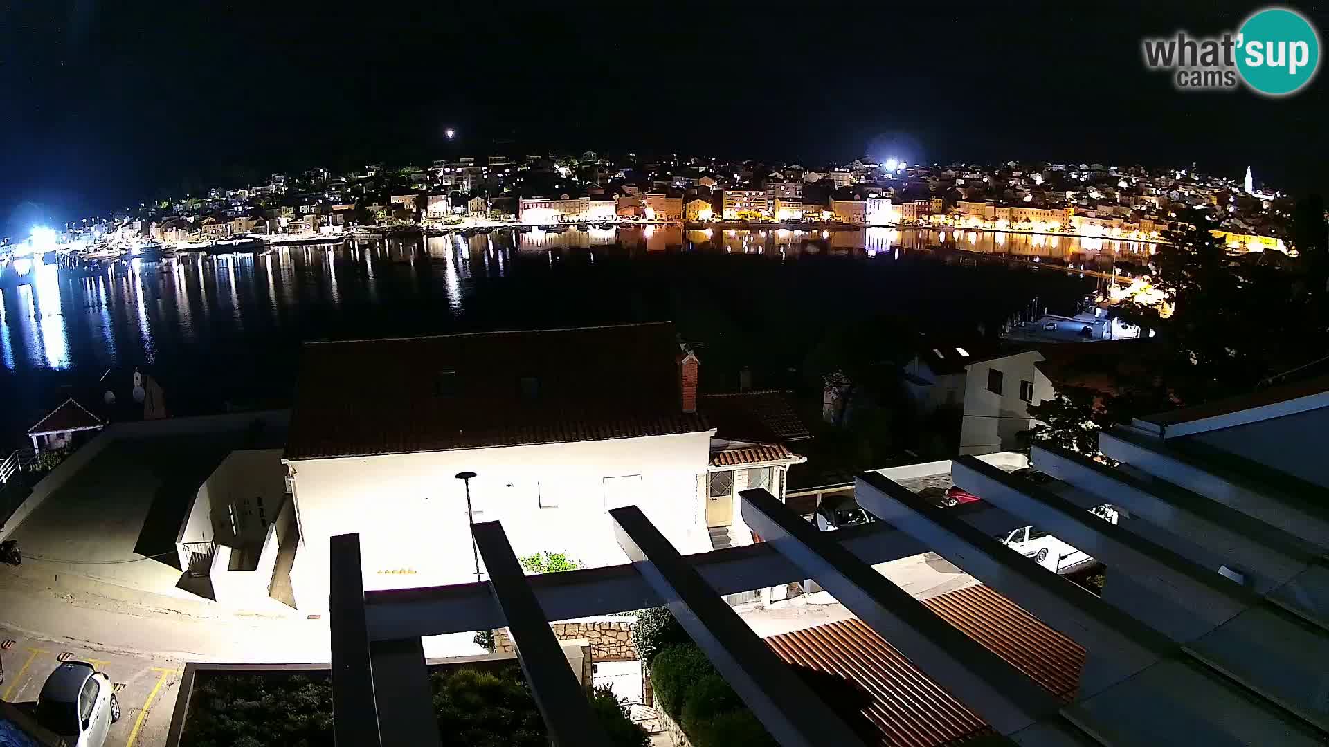 Spletna kamera Mali Lošinj Riva – gosti RR Apartment