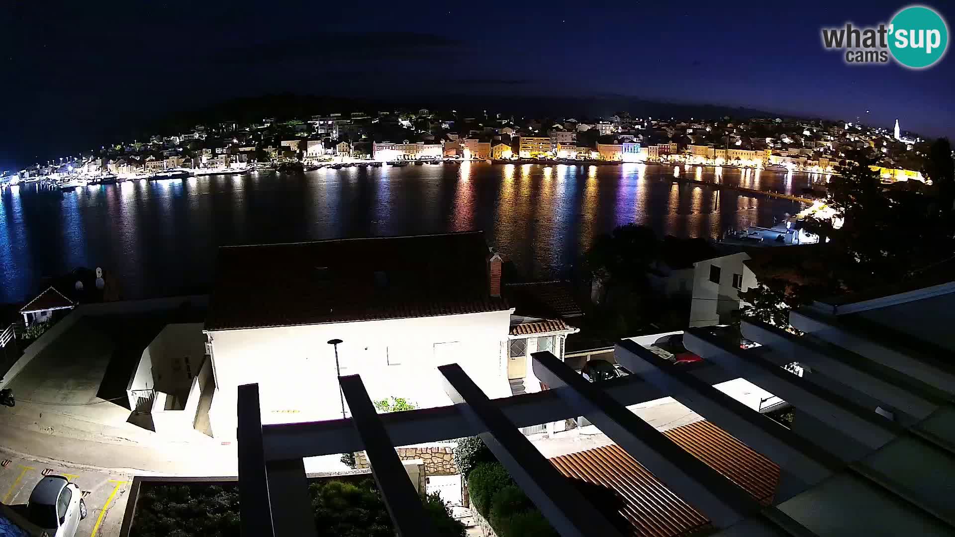 Spletna kamera Mali Lošinj Riva – gosti RR Apartment