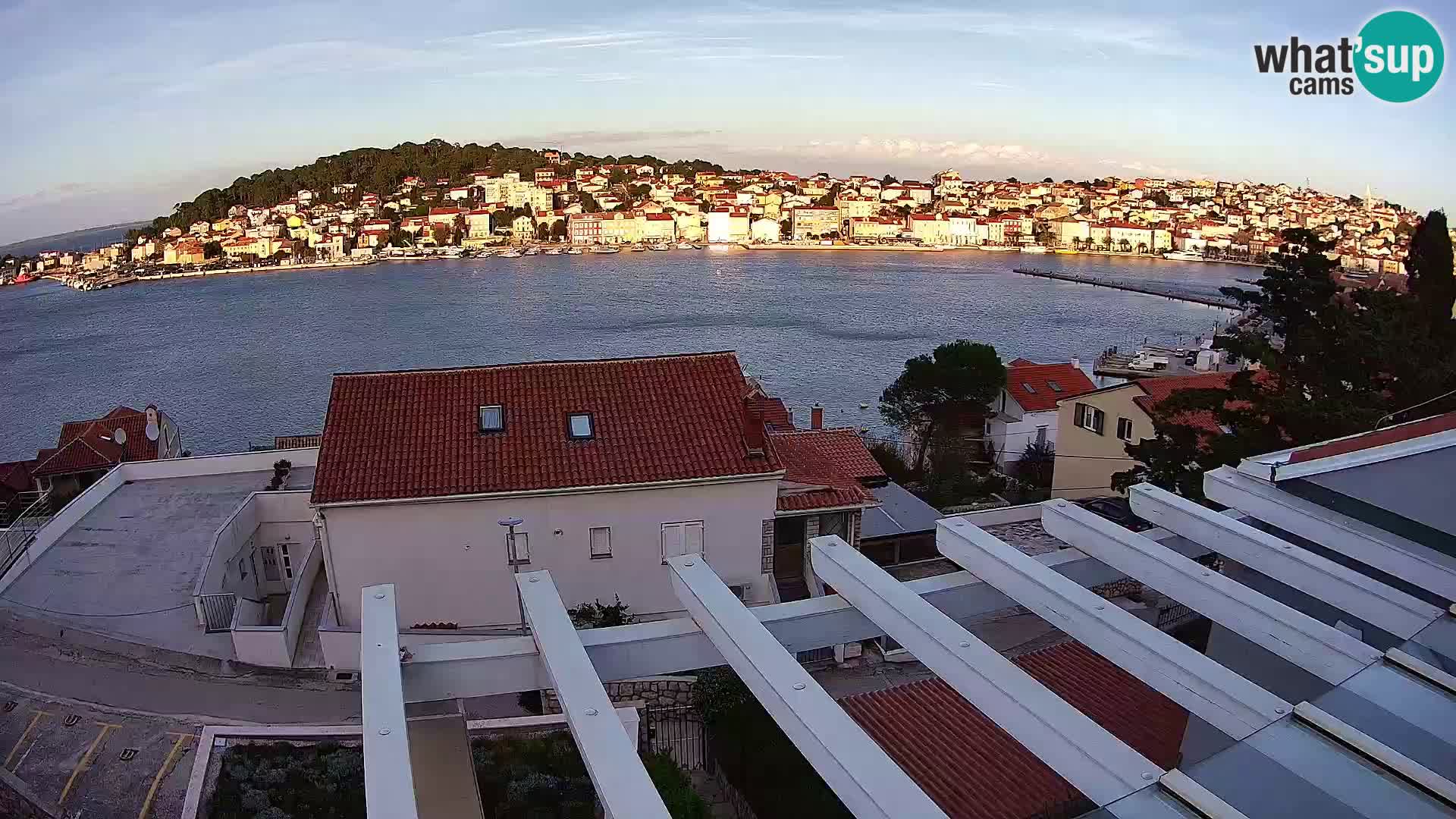 Spletna kamera Mali Lošinj Riva – gosti RR Apartment