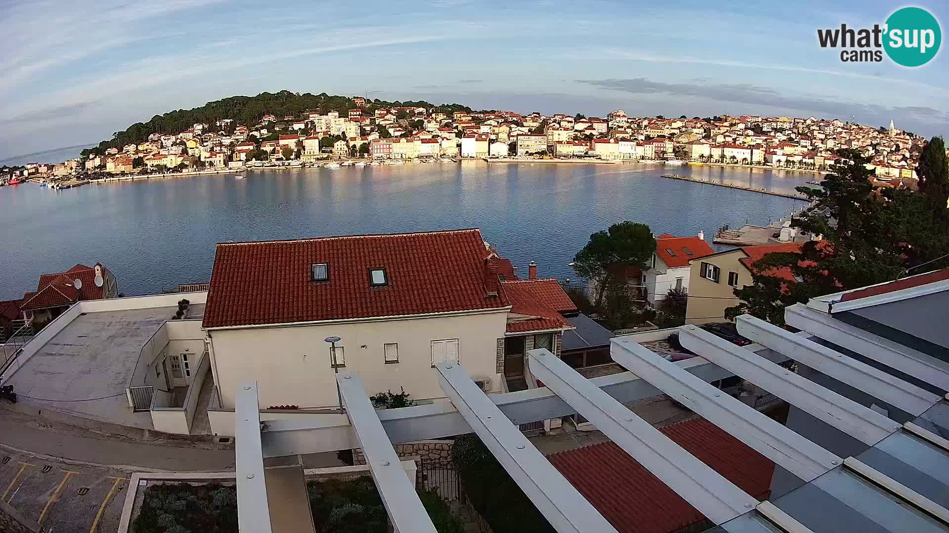 Spletna kamera Mali Lošinj Riva – gosti RR Apartment