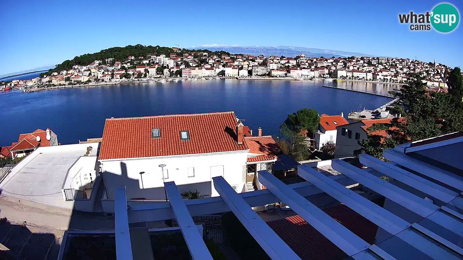 Spletna kamera Mali Lošinj Riva – gosti RR Apartment