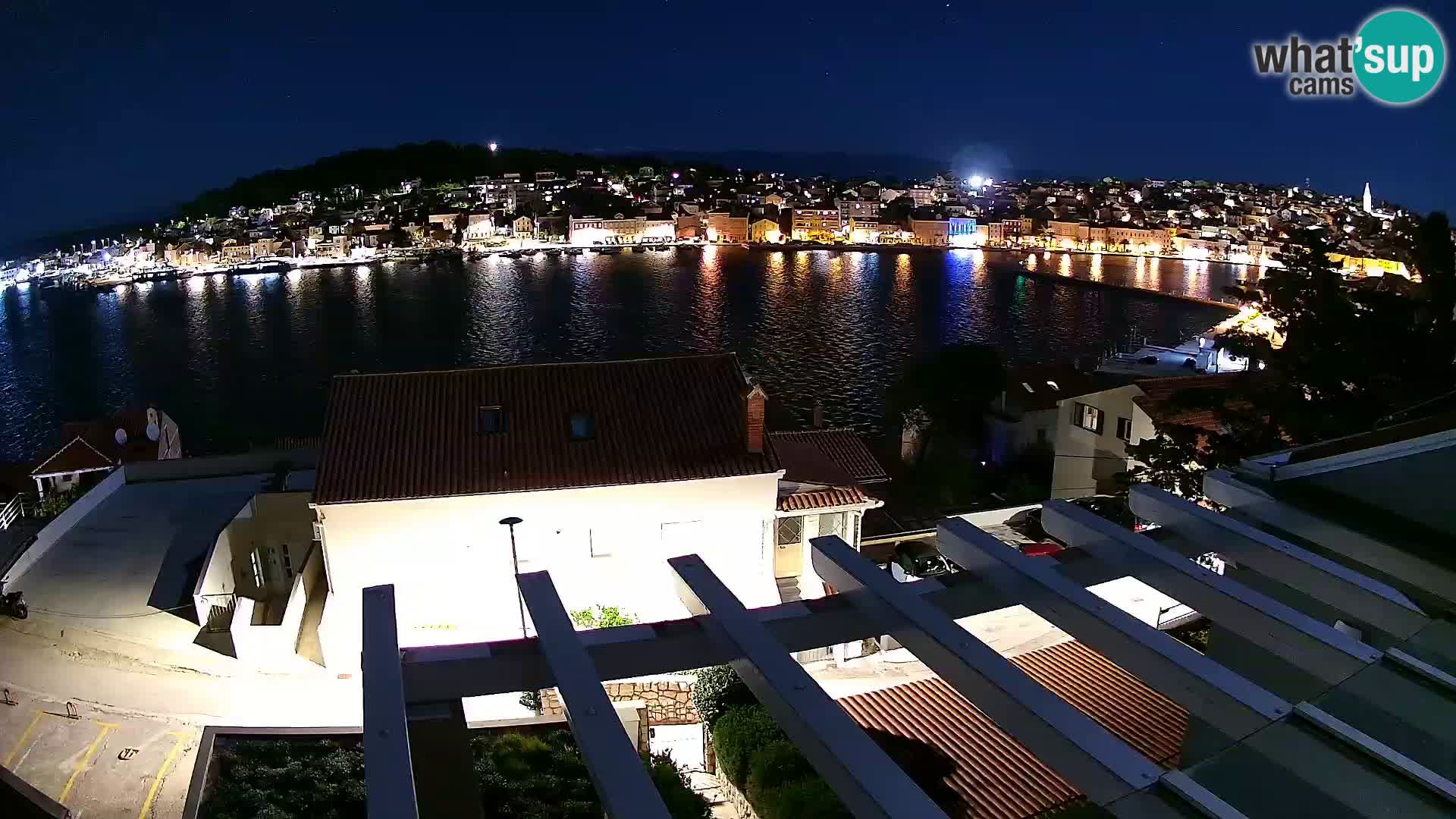 Spletna kamera Mali Lošinj Riva – gosti RR Apartment