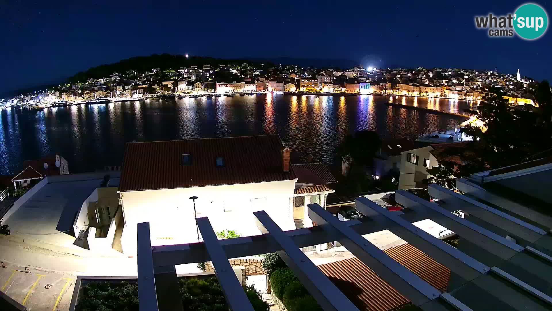 Spletna kamera Mali Lošinj Riva – gosti RR Apartment