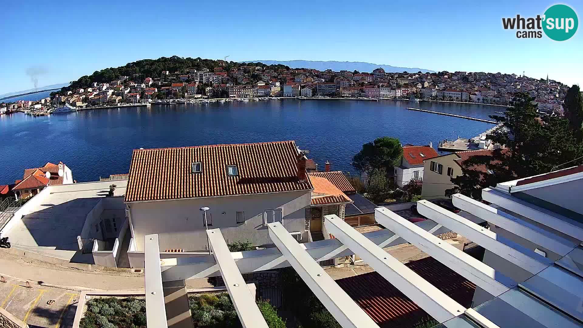 Spletna kamera Mali Lošinj Riva – gosti RR Apartment