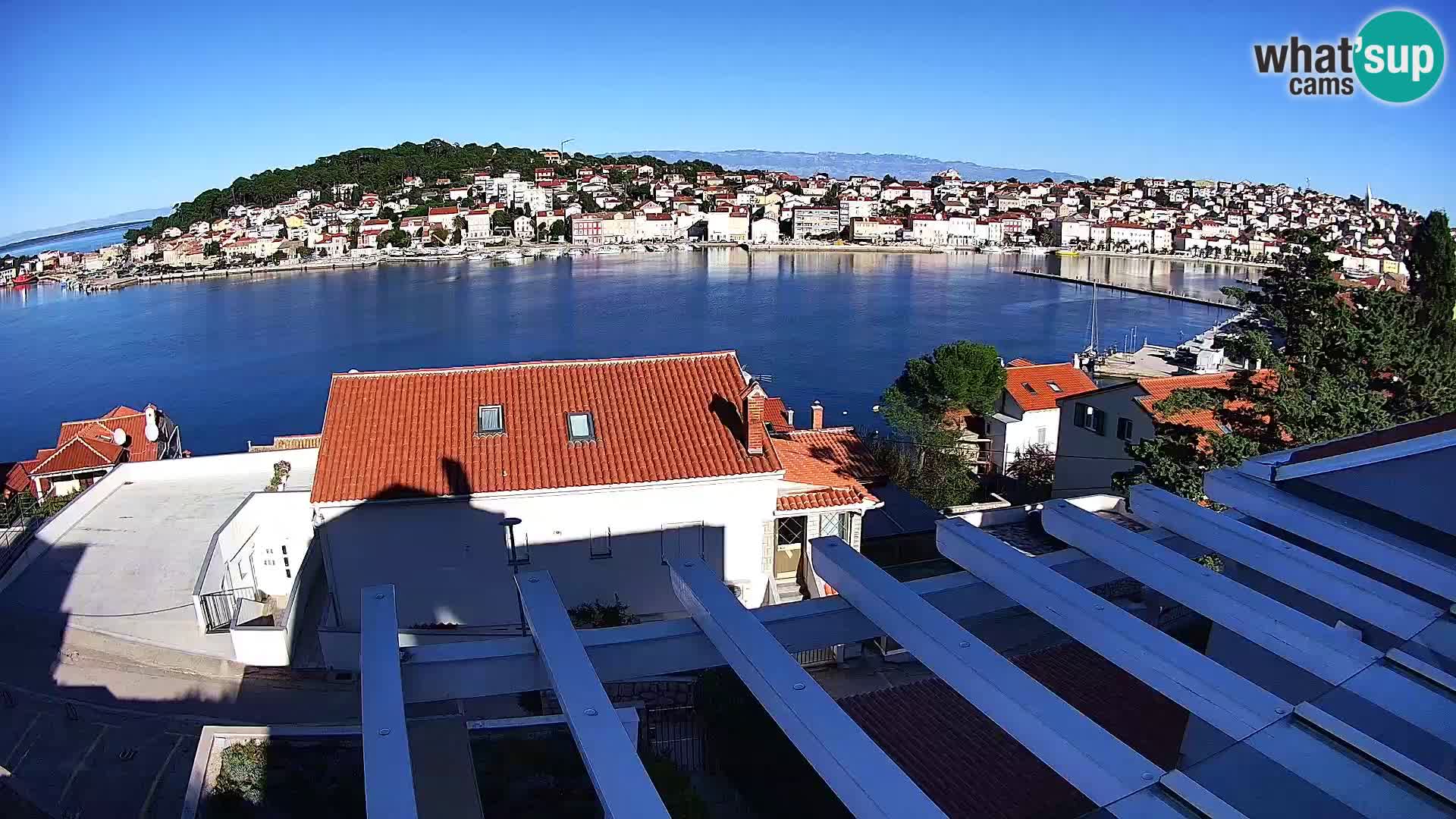 Spletna kamera Mali Lošinj Riva – gosti RR Apartment