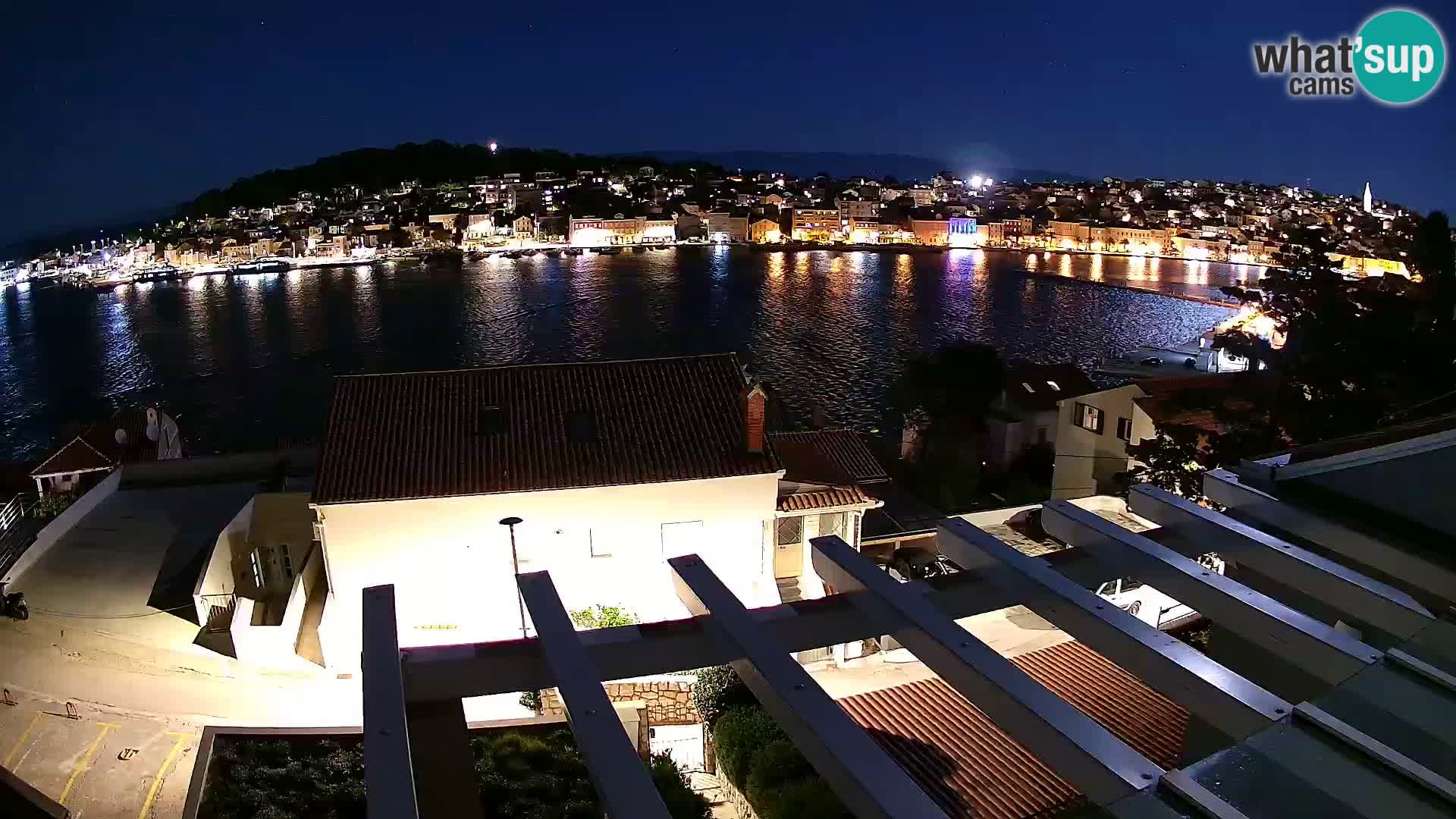Spletna kamera Mali Lošinj Riva – gosti RR Apartment