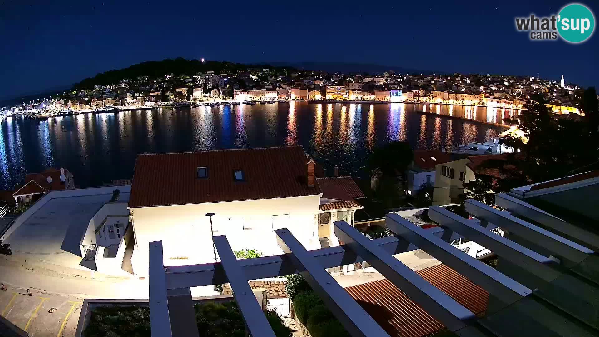 Spletna kamera Mali Lošinj Riva – gosti RR Apartment