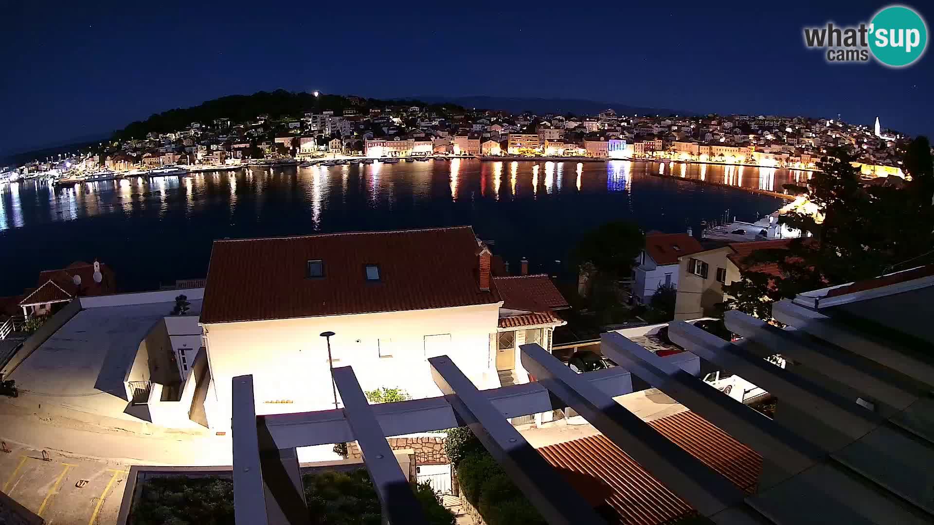 Spletna kamera Mali Lošinj Riva – gosti RR Apartment