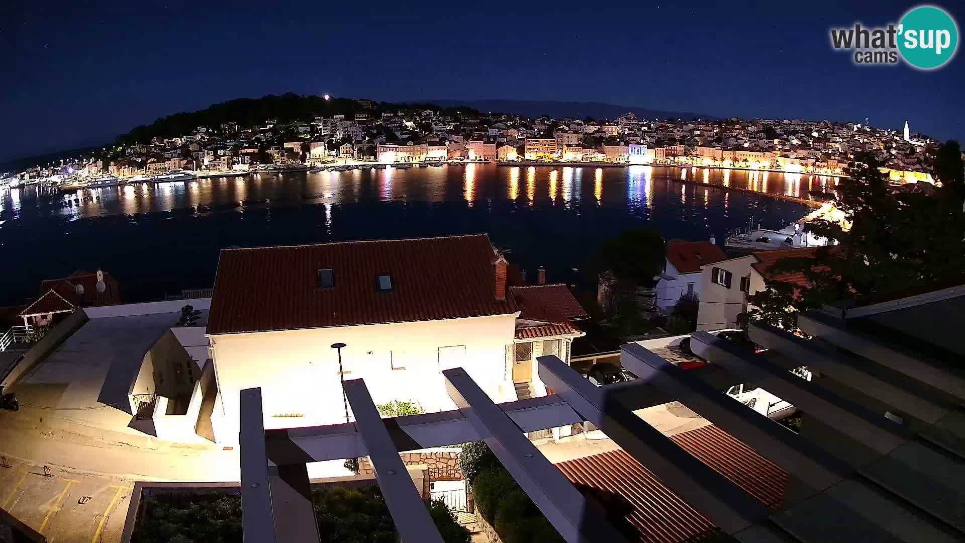 Spletna kamera Mali Lošinj Riva – gosti RR Apartment