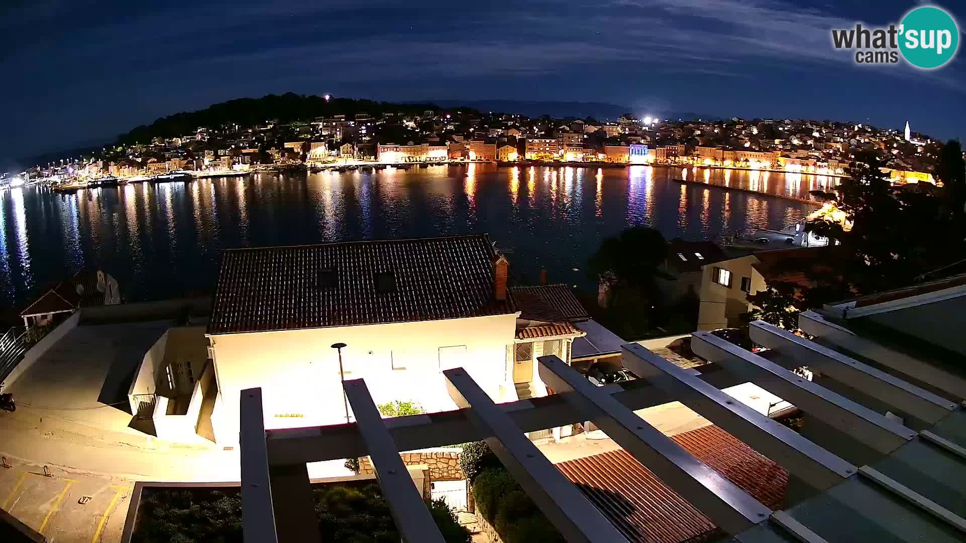 Spletna kamera Mali Lošinj Riva – gosti RR Apartment