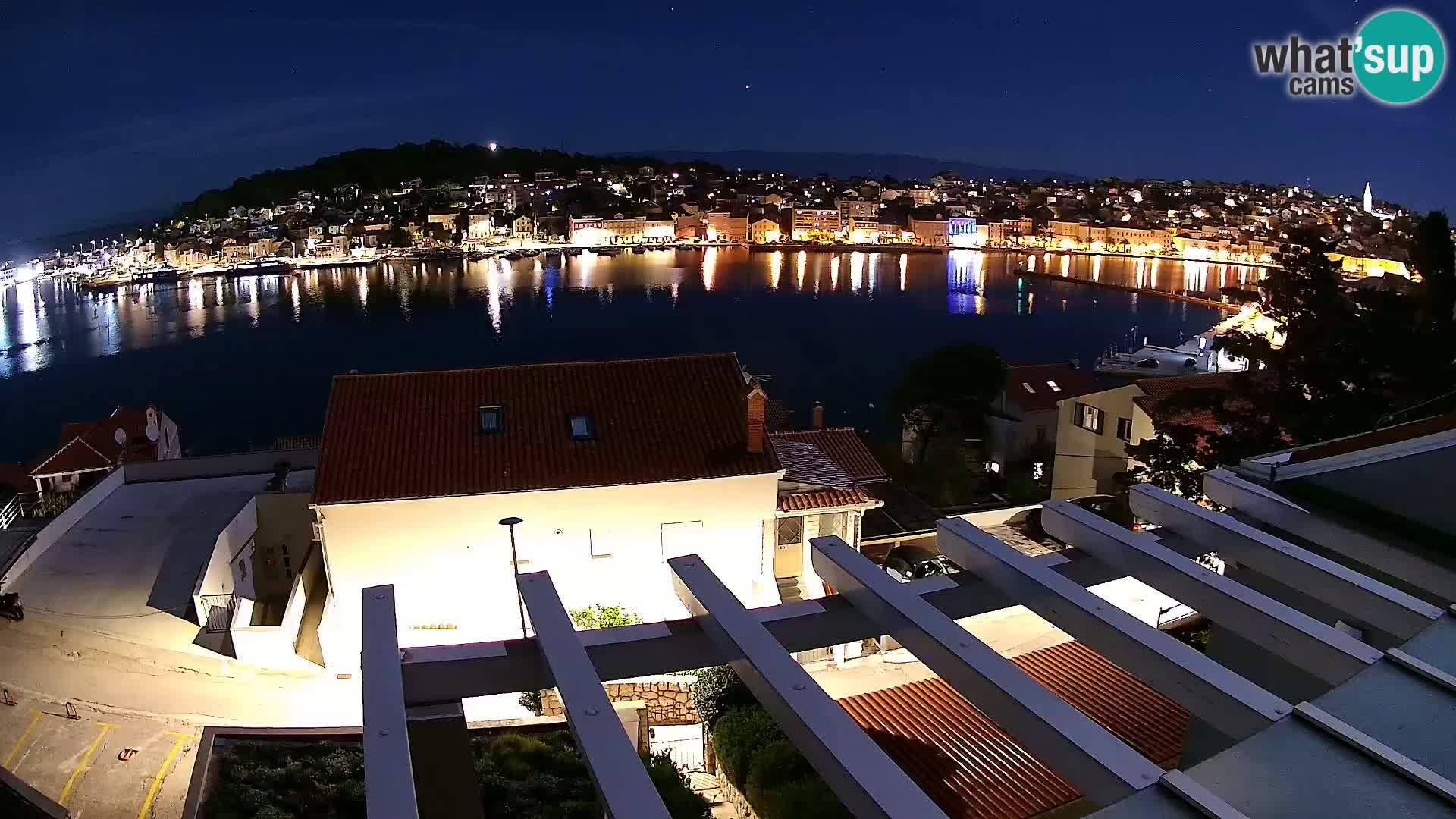 Spletna kamera Mali Lošinj Riva – gosti RR Apartment