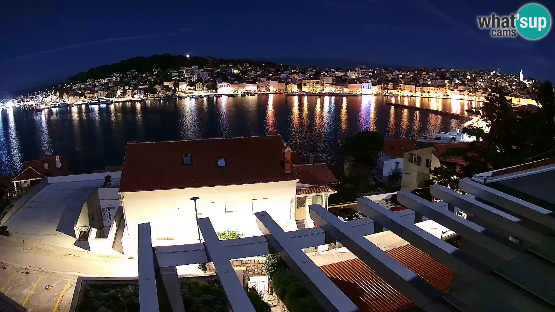 Spletna kamera Mali Lošinj Riva – gosti RR Apartment