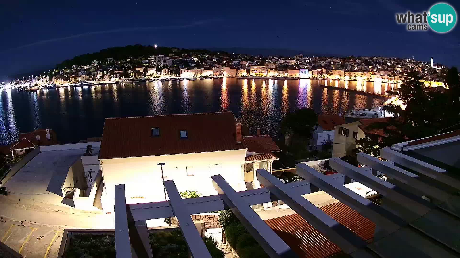 Spletna kamera Mali Lošinj Riva – gosti RR Apartment