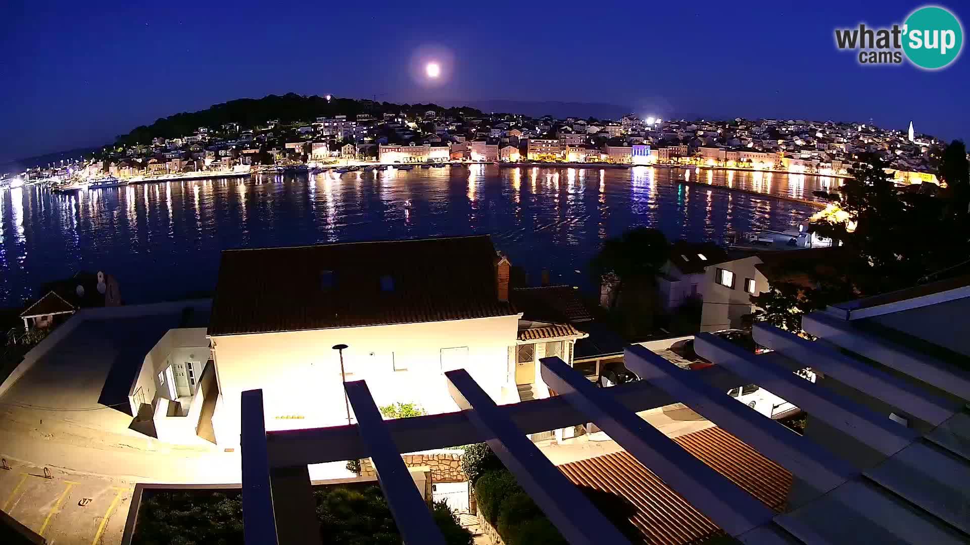 Spletna kamera Mali Lošinj Riva – gosti RR Apartment