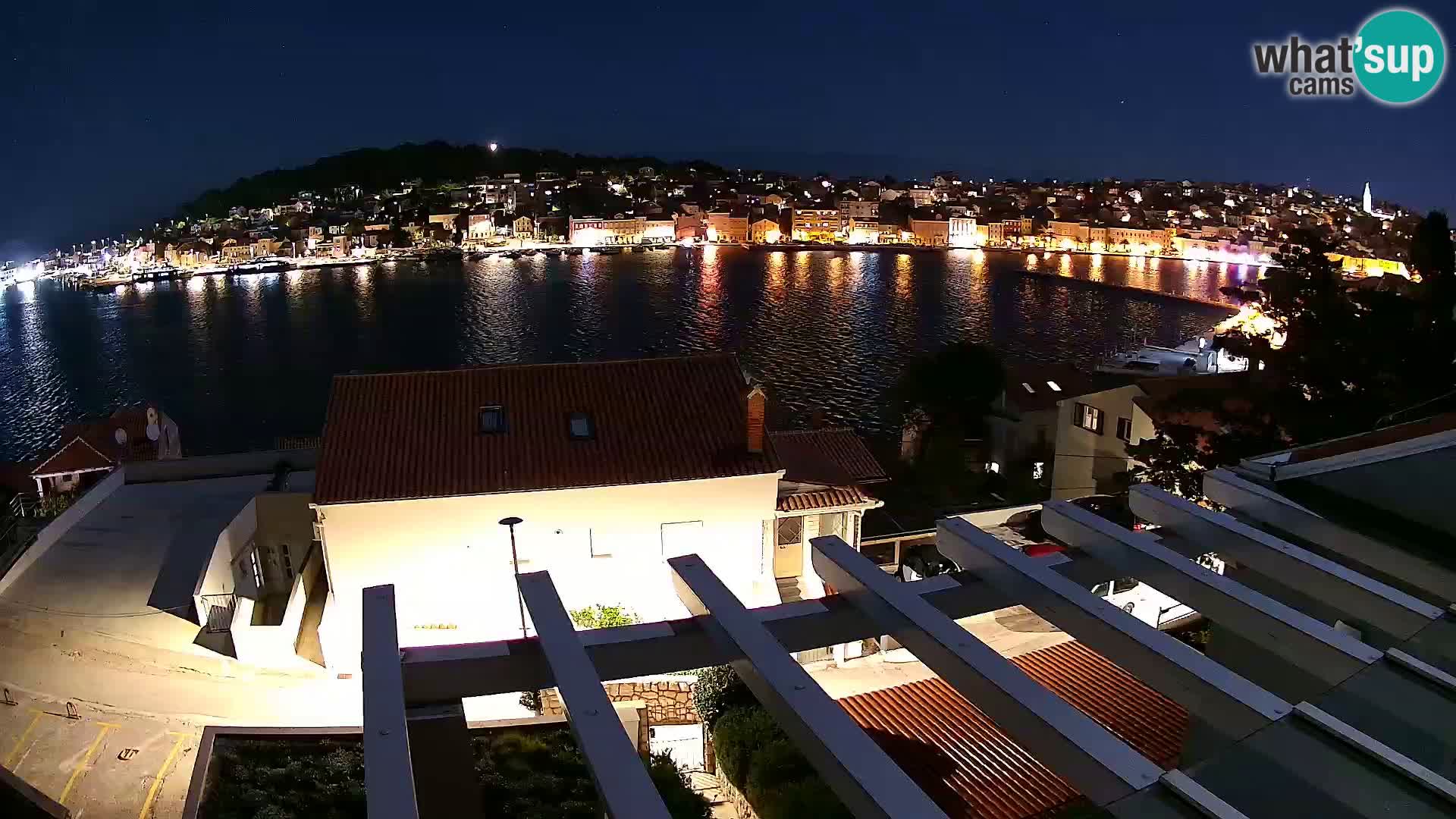 Spletna kamera Mali Lošinj Riva – gosti RR Apartment