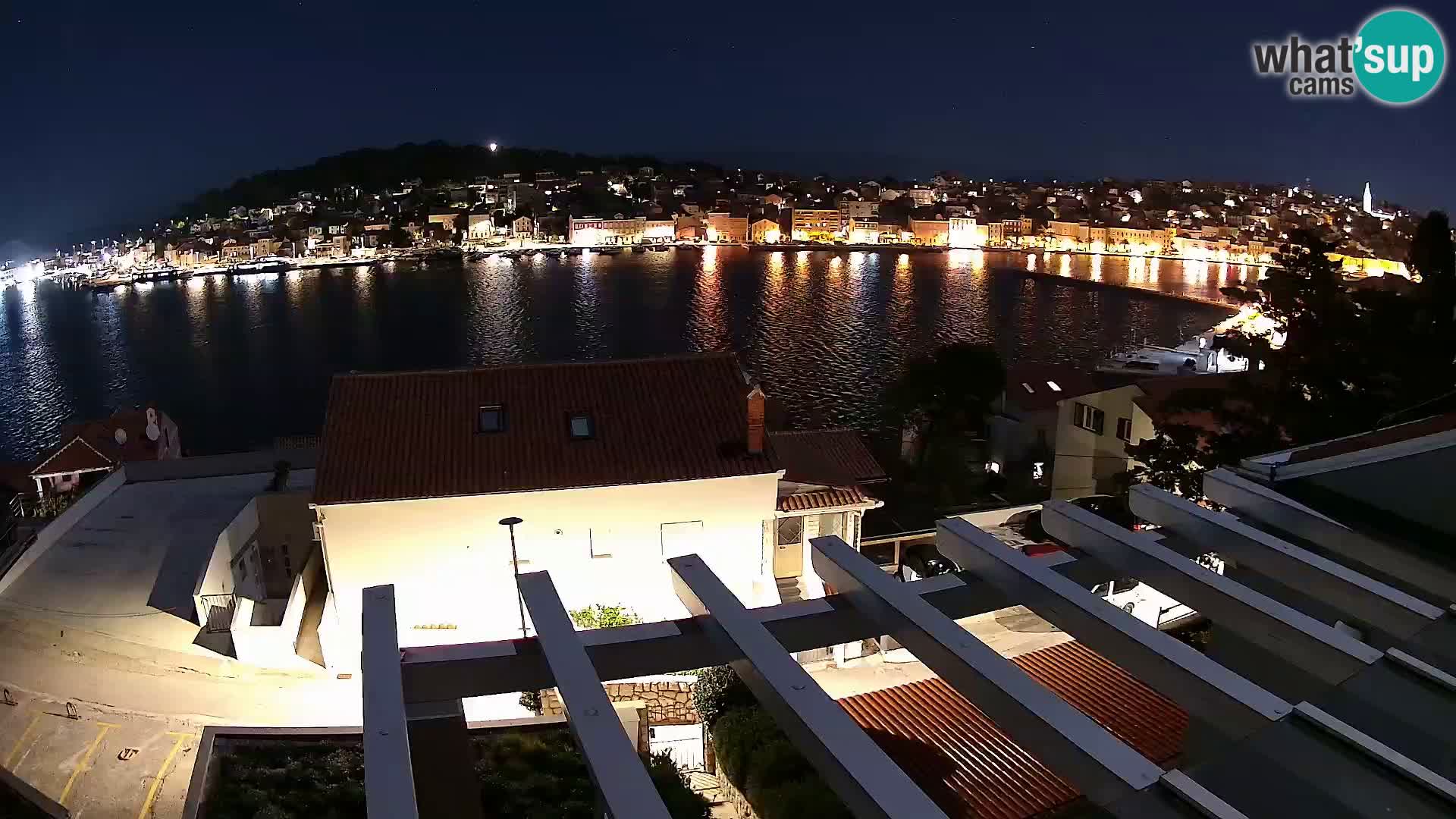 Spletna kamera Mali Lošinj Riva – gosti RR Apartment