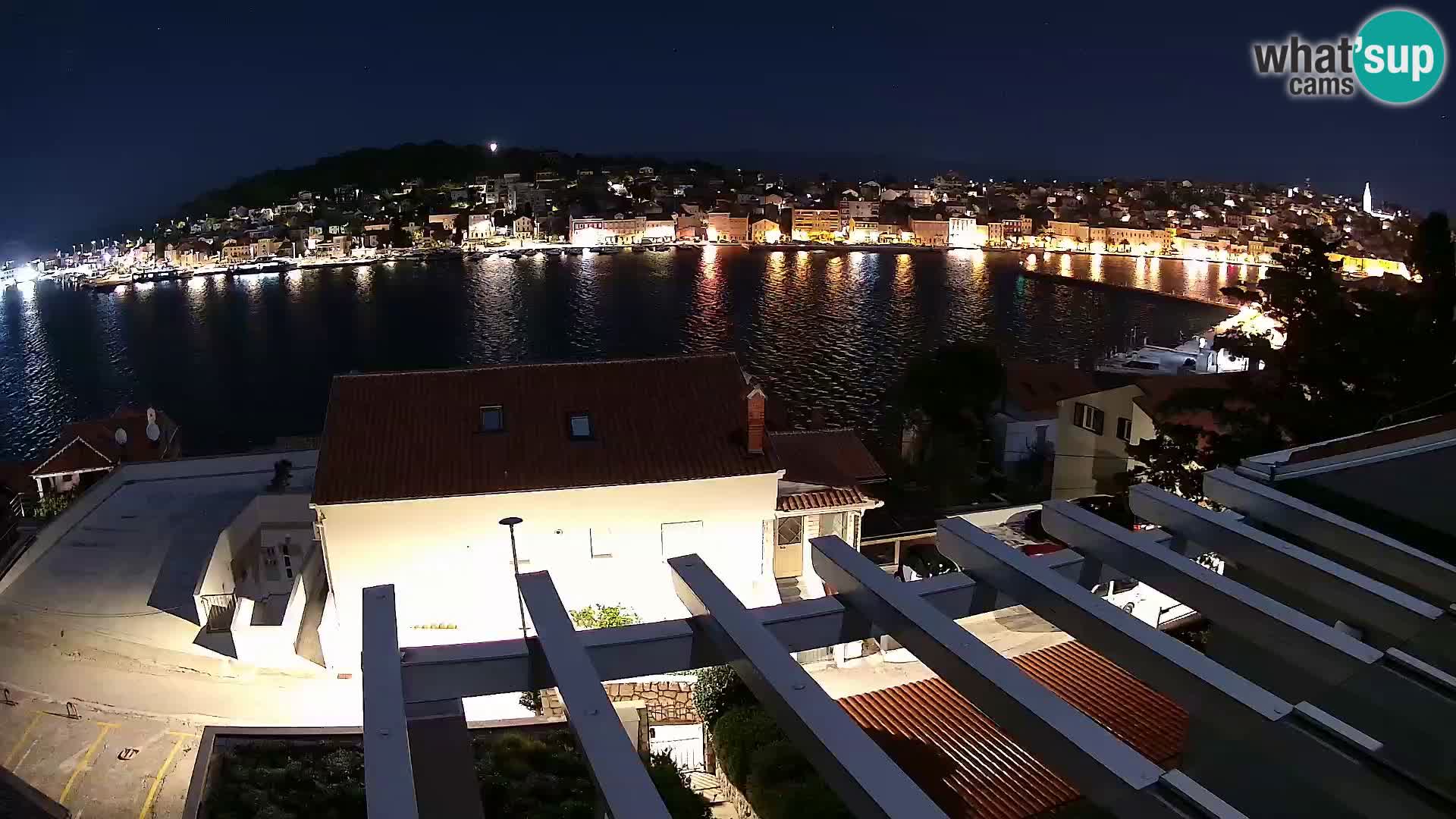 Spletna kamera Mali Lošinj Riva – gosti RR Apartment