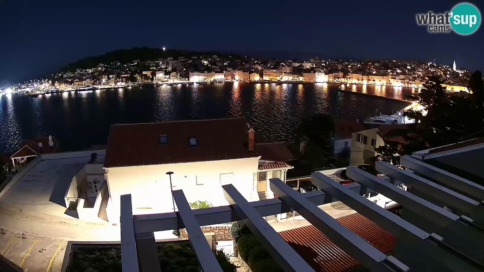 Spletna kamera Mali Lošinj Riva – gosti RR Apartment