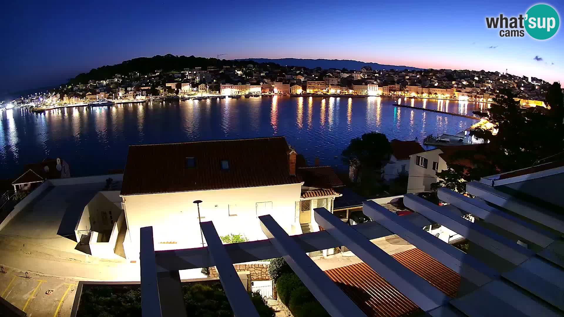 Spletna kamera Mali Lošinj Riva – gosti RR Apartment