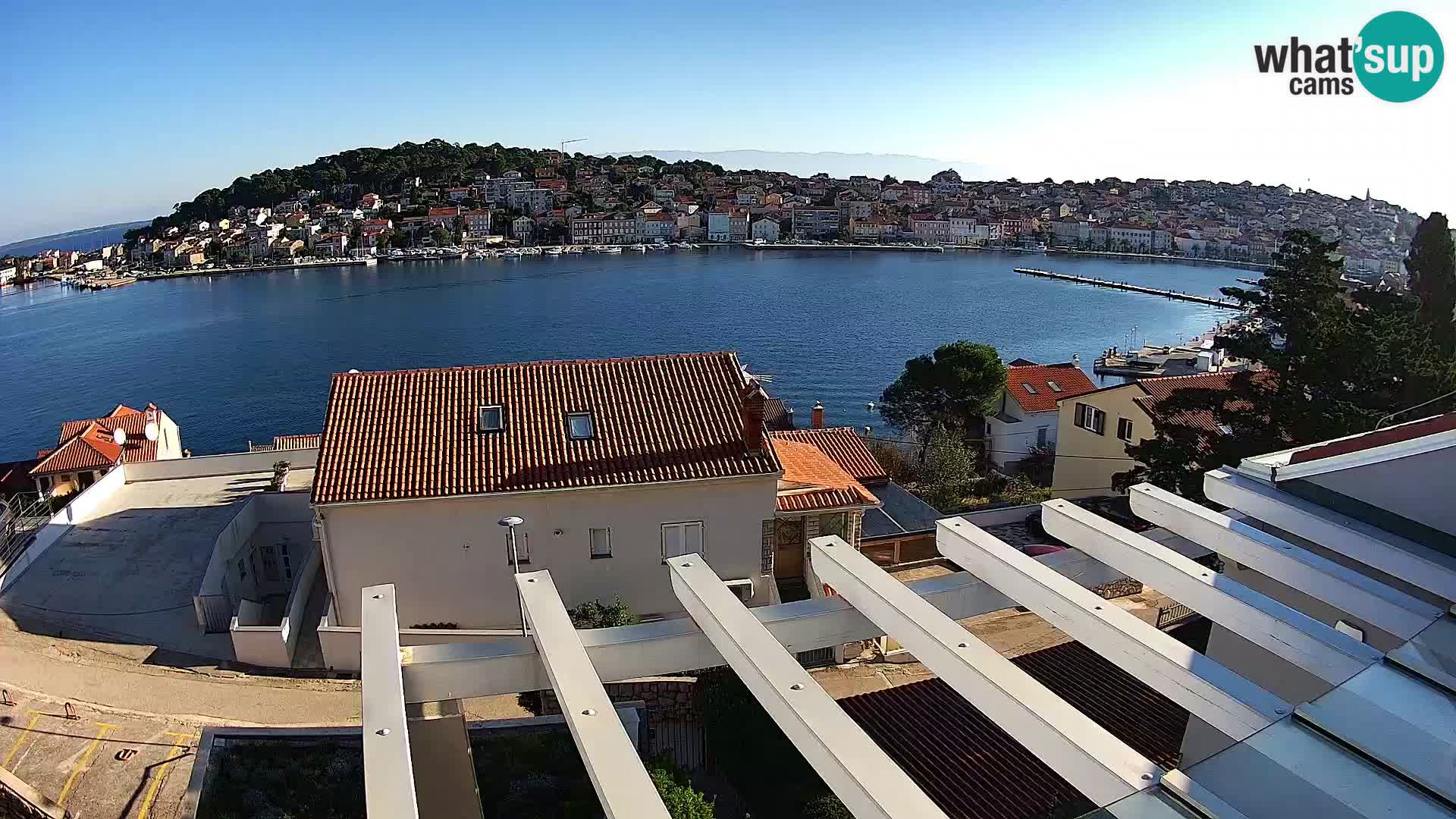 Spletna kamera Mali Lošinj Riva – gosti RR Apartment