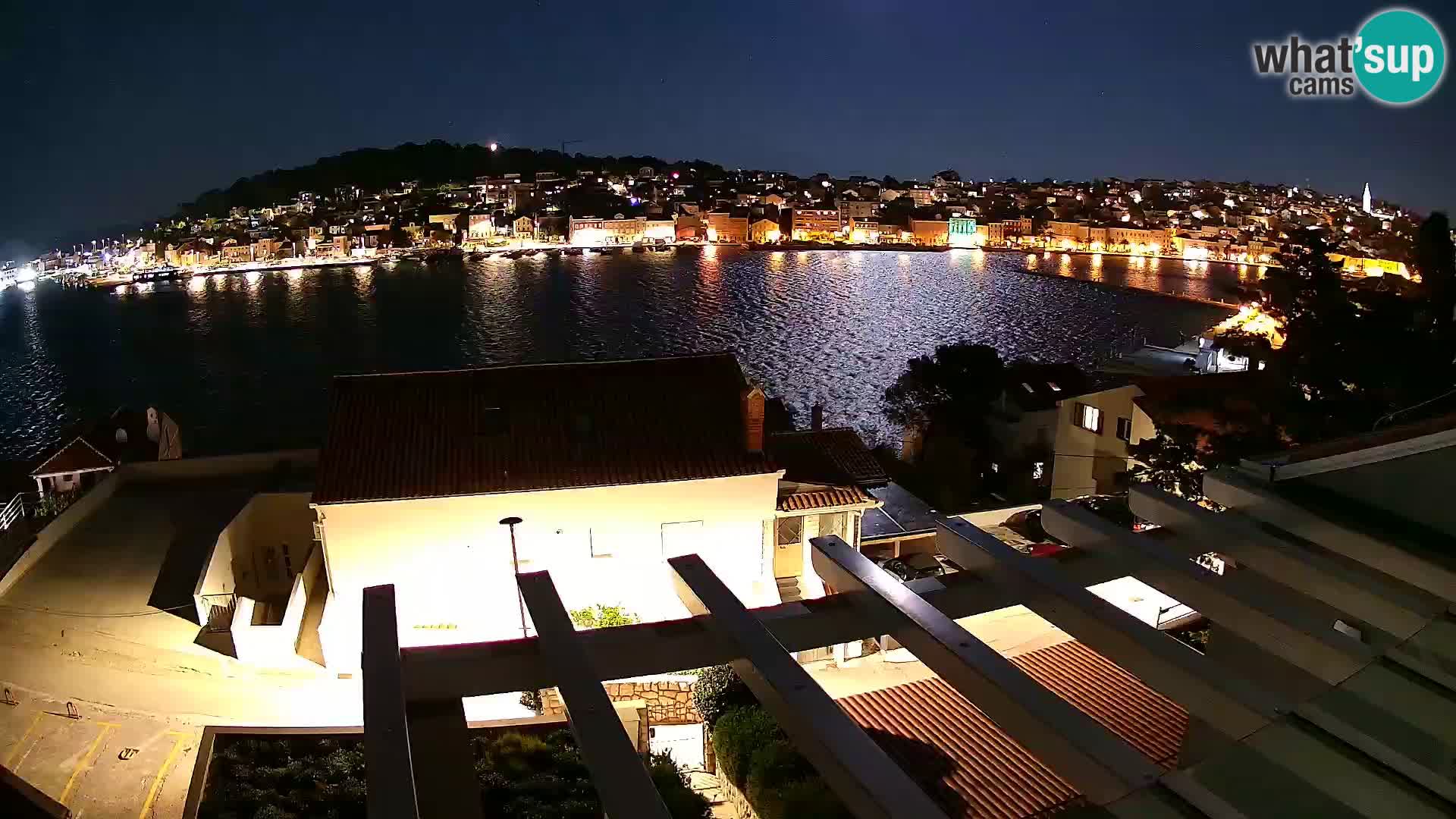 Spletna kamera Mali Lošinj Riva – gosti RR Apartment