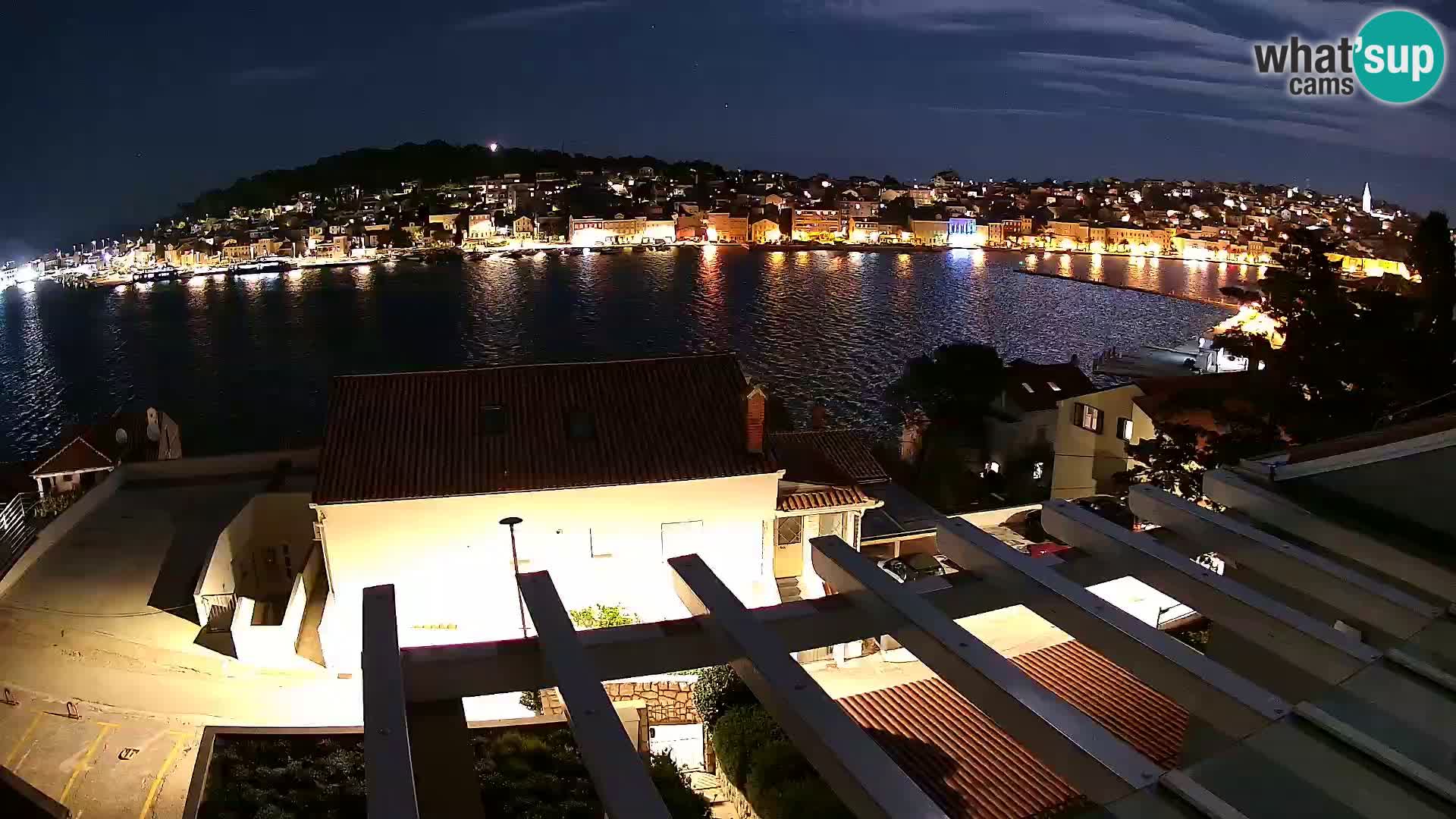 Spletna kamera Mali Lošinj Riva – gosti RR Apartment