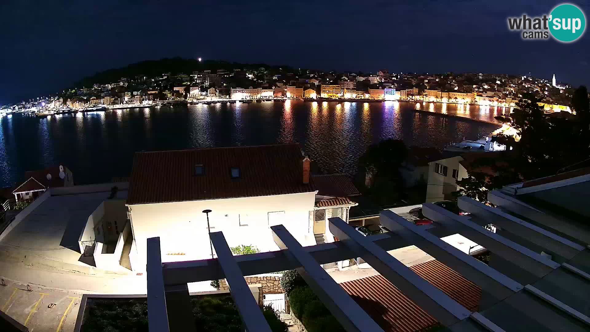Spletna kamera Mali Lošinj Riva – gosti RR Apartment