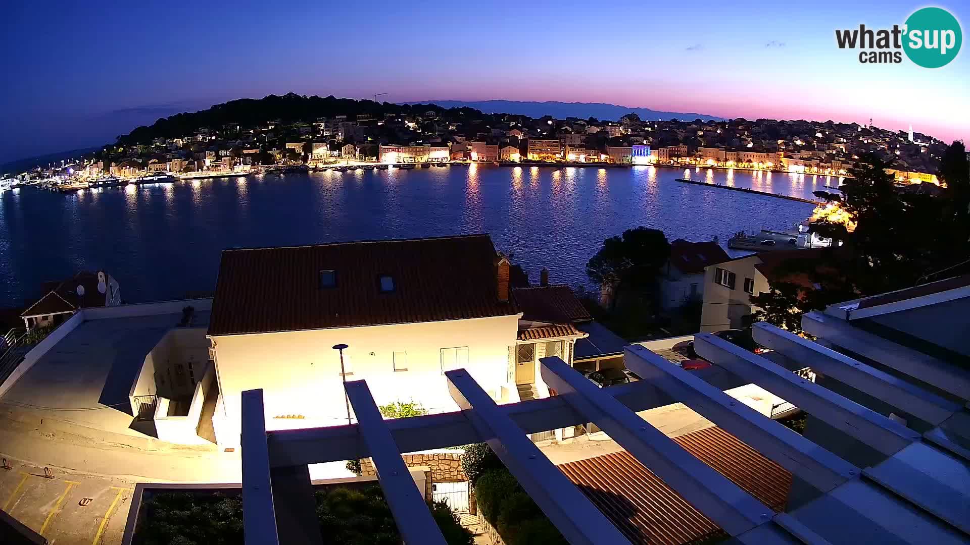 Spletna kamera Mali Lošinj Riva – gosti RR Apartment