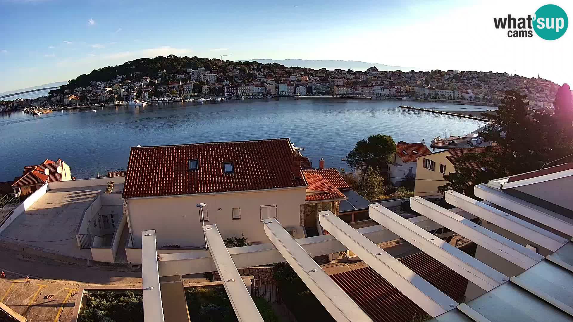 Spletna kamera Mali Lošinj Riva – gosti RR Apartment