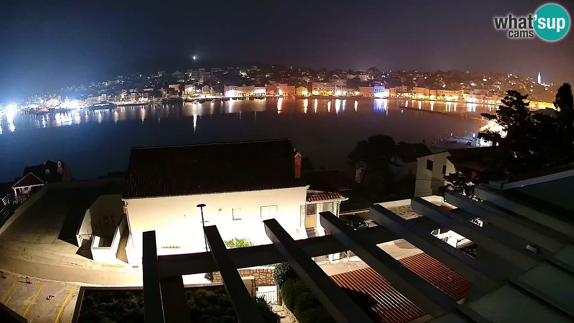 Spletna kamera Mali Lošinj Riva – gosti RR Apartment