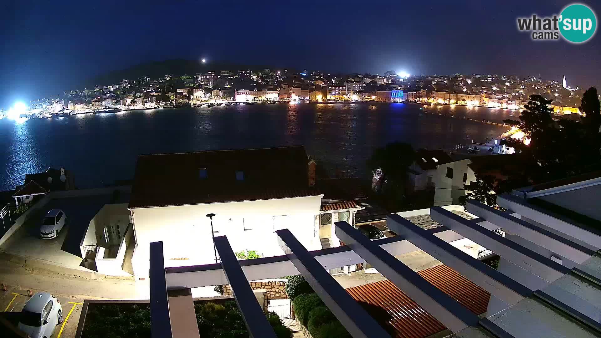 Spletna kamera Mali Lošinj Riva – gosti RR Apartment