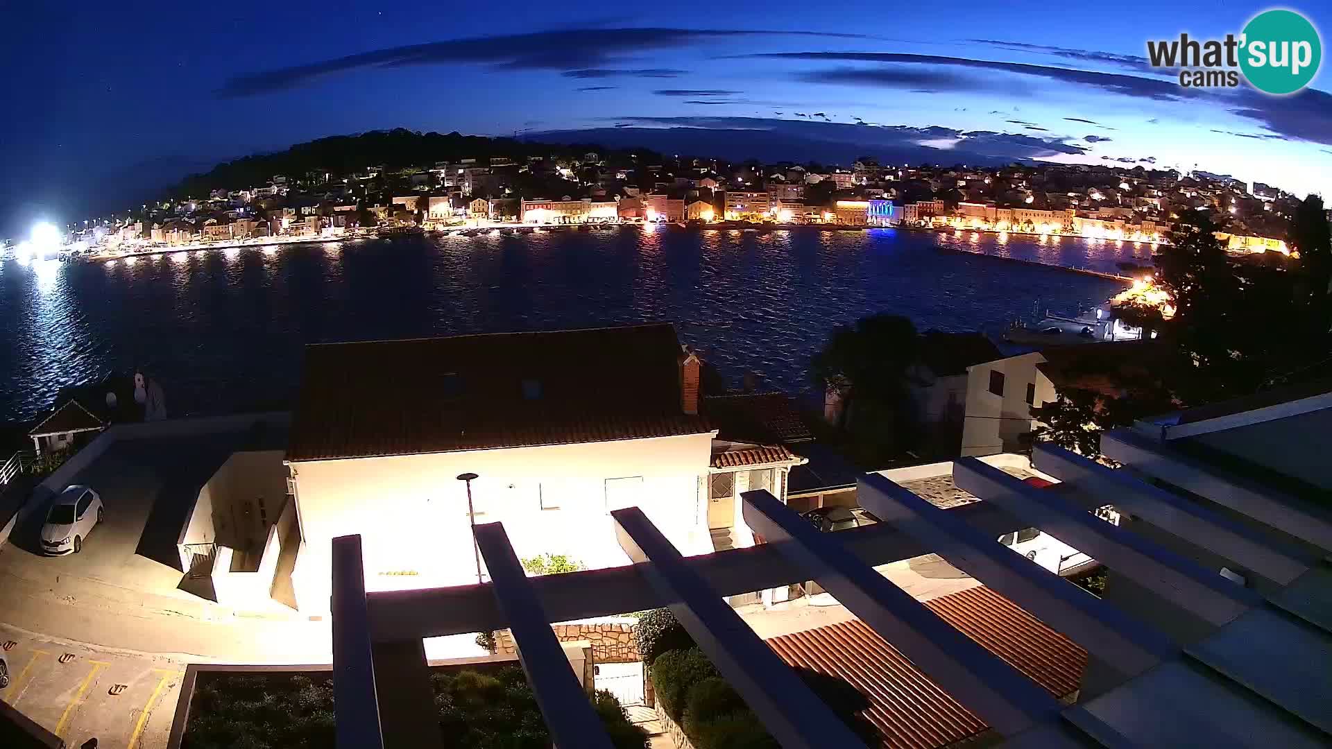 Spletna kamera Mali Lošinj Riva – gosti RR Apartment