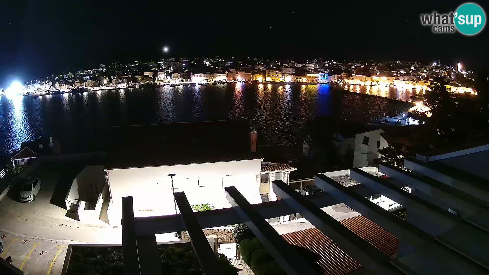 Spletna kamera Mali Lošinj Riva – gosti RR Apartment