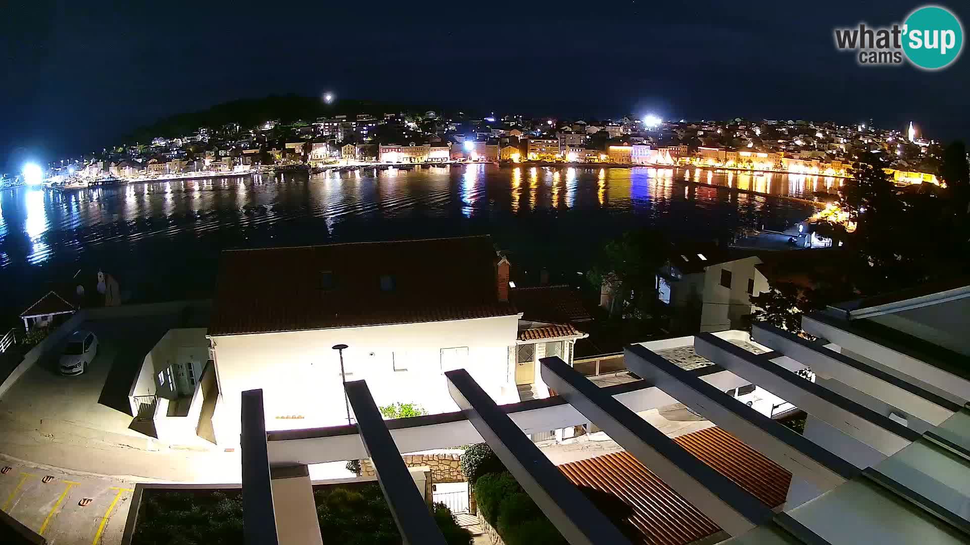 Spletna kamera Mali Lošinj Riva – gosti RR Apartment